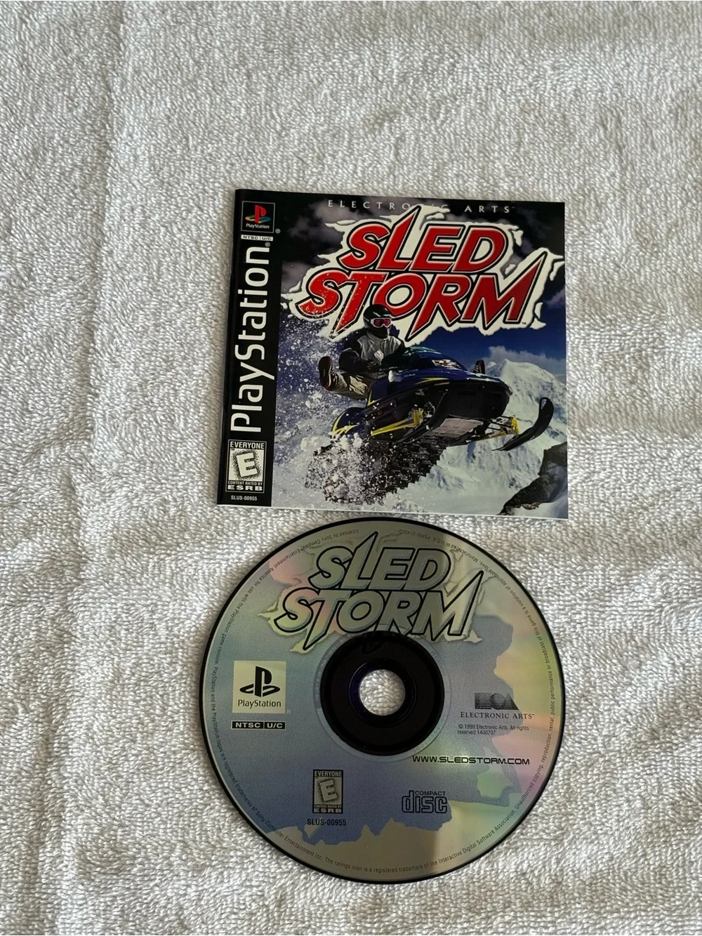 Sony PlayStation 1 Sled Storm game